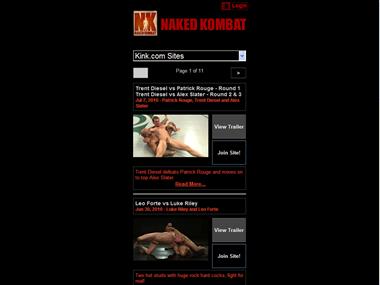 Naked Kombat Mobile Porn